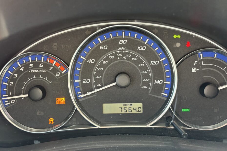 Vehicle Warning light guide dashboard light
